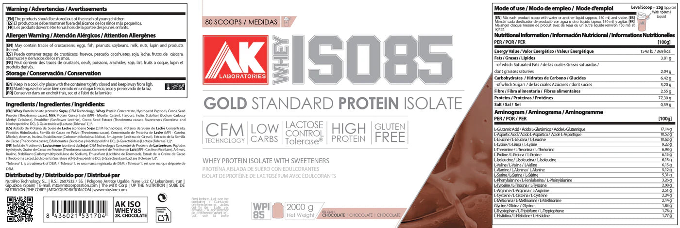 ISOWHEY 85 AK ™