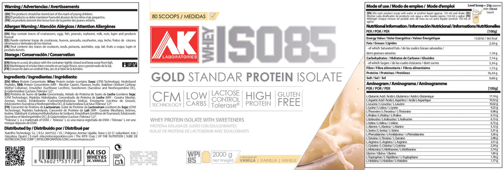 ISOWHEY 85 AK ™