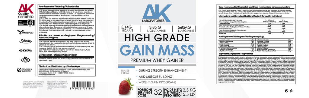 GAIN MASS AK ™